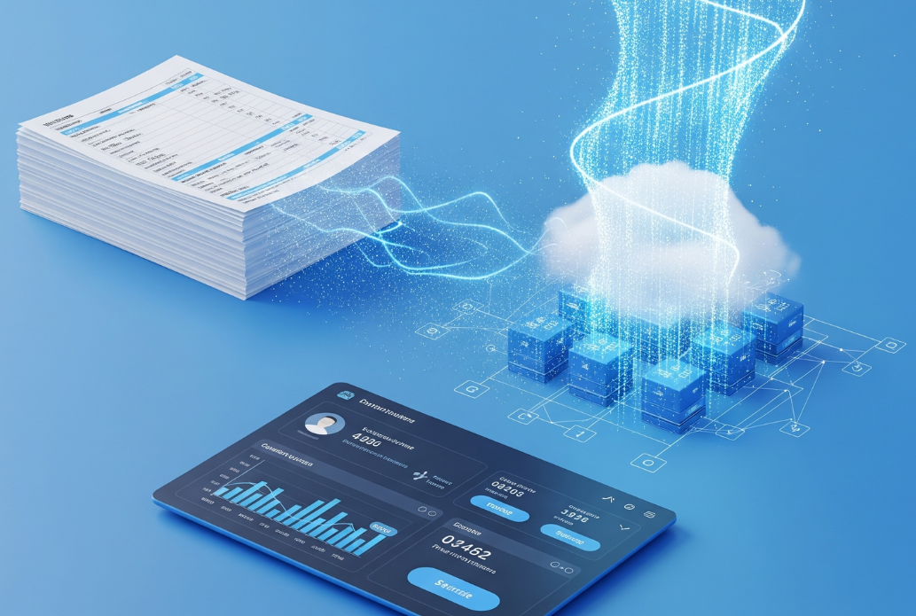 Digitisation of transaction documents for intelligent<br/>data extraction