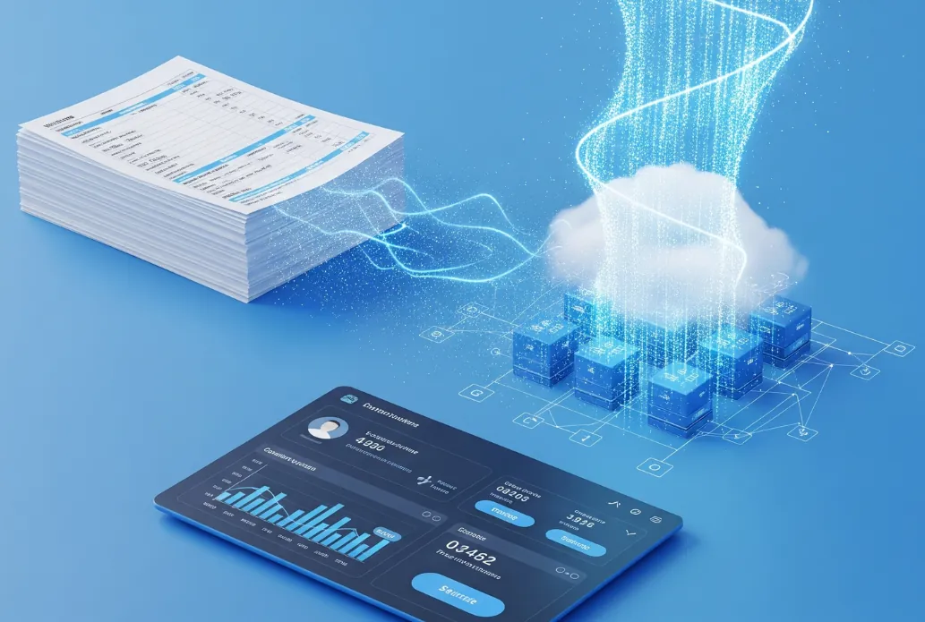 Digitisation of transaction documents for intelligent<br/>data extraction